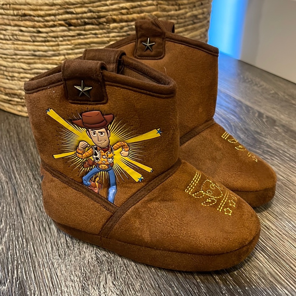 Toy Story Woody Toddler Slippers
